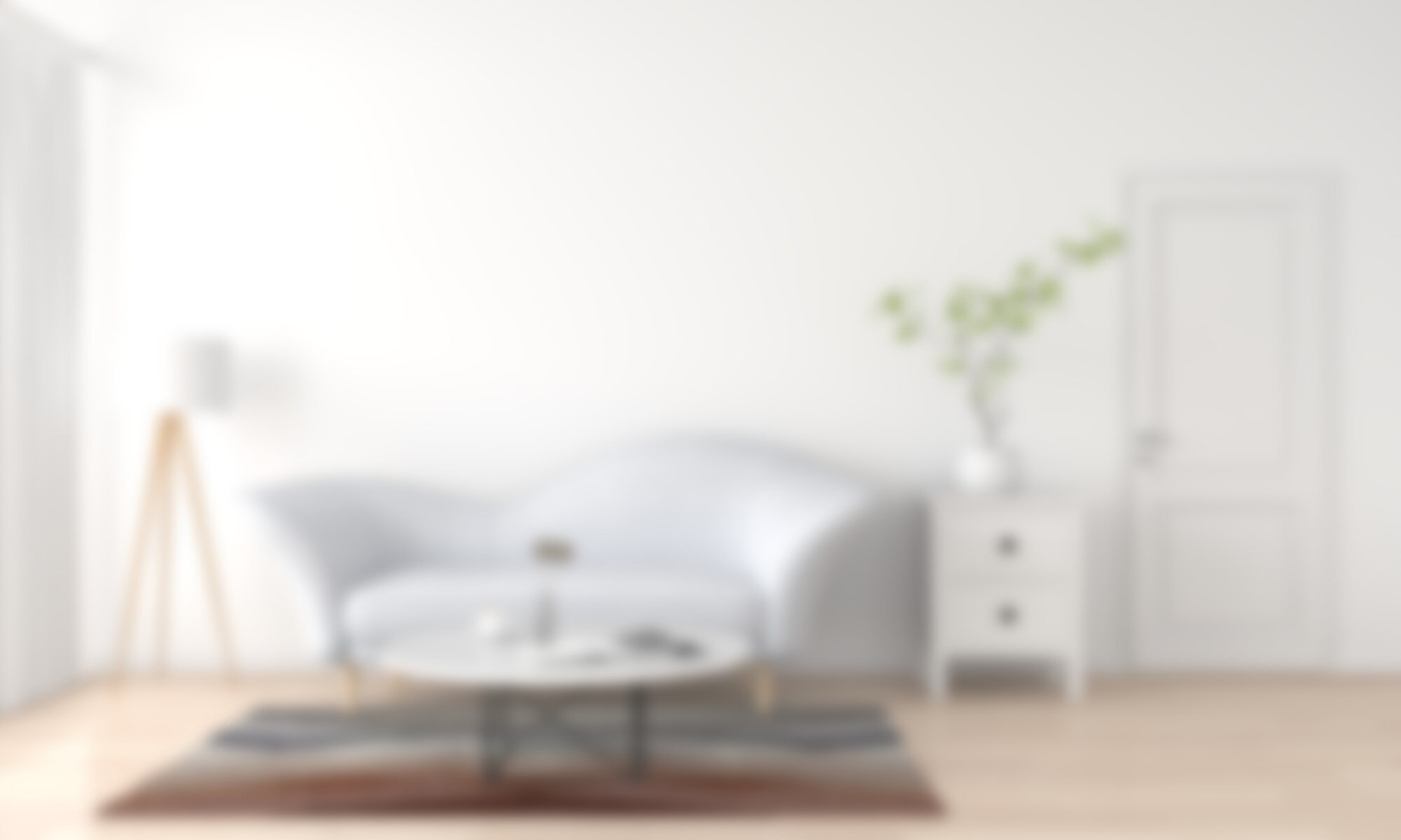 Contemporary Living Room Interior 
